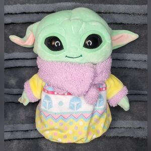 Baby Yoda Grogu Easter Plush